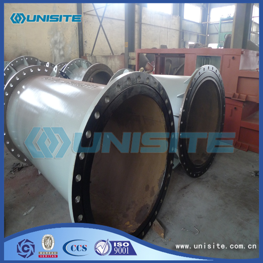 Wear resistant steel pipe design