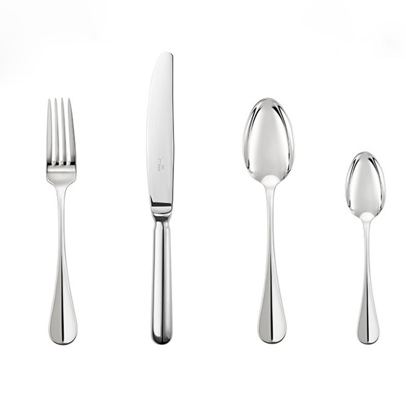 High Quality Main Table Fork and Knife Spoon Set YKL-FLAT-C4 Hotel Stainless Steel Flatware