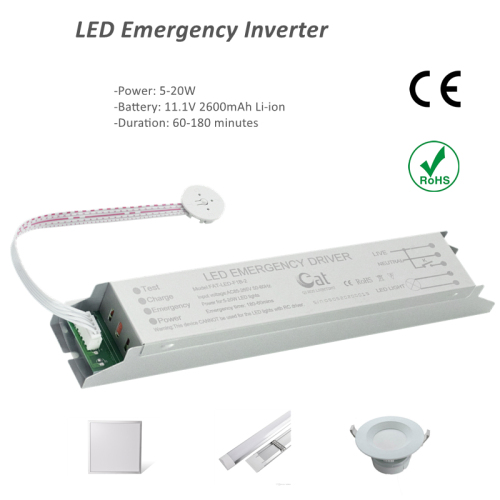 Inversor de emergência universal para LED