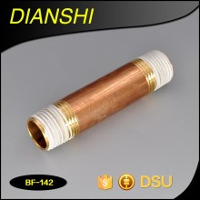 Hot sale red brass pipe nipple