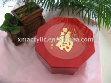 acrylic plastic gift packing box