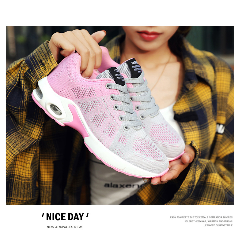 36-41 Breathable Casual Women's Sneakers Walking Sports Cushion Shoes for Women Anti-slip Sport Running Sneakers