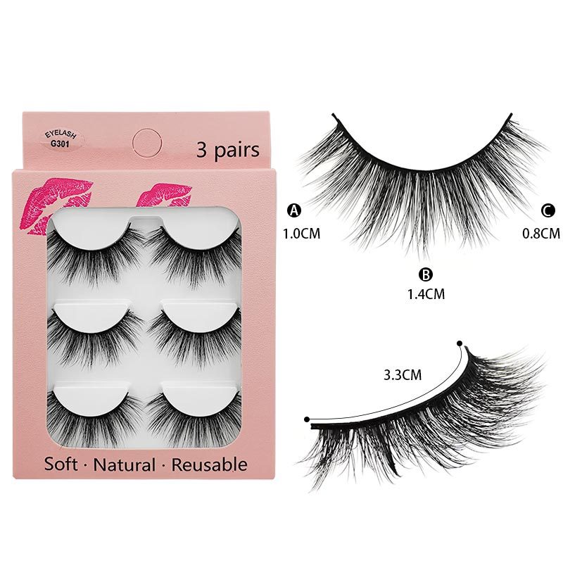 faux mink eyelashes 3d faux mink eyelashes box lashes natural wispy faux lashes wholesale