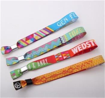 Fashion Design Wristbands Fabric Bracelets
