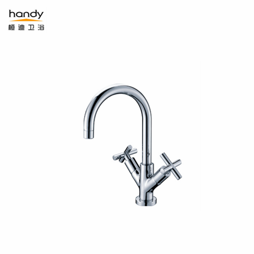 Two Cross Handles Kitchen Sink Mixer Taps