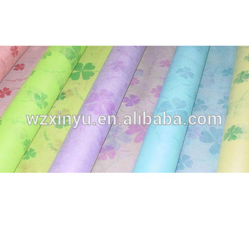 Color Printed nonwoven fabric