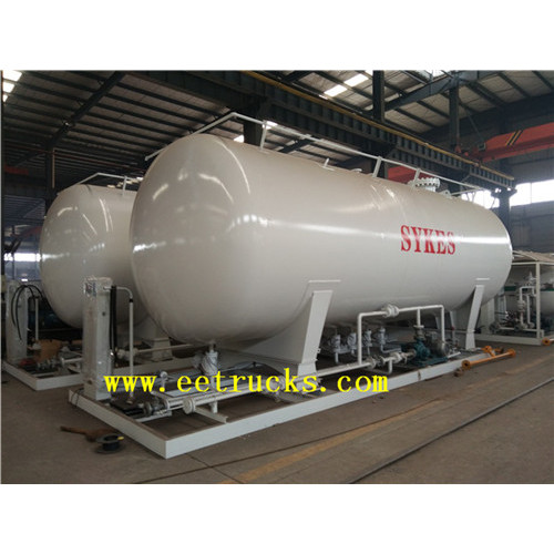 50000L 20ton Skid Mounted LPG Filling Stations