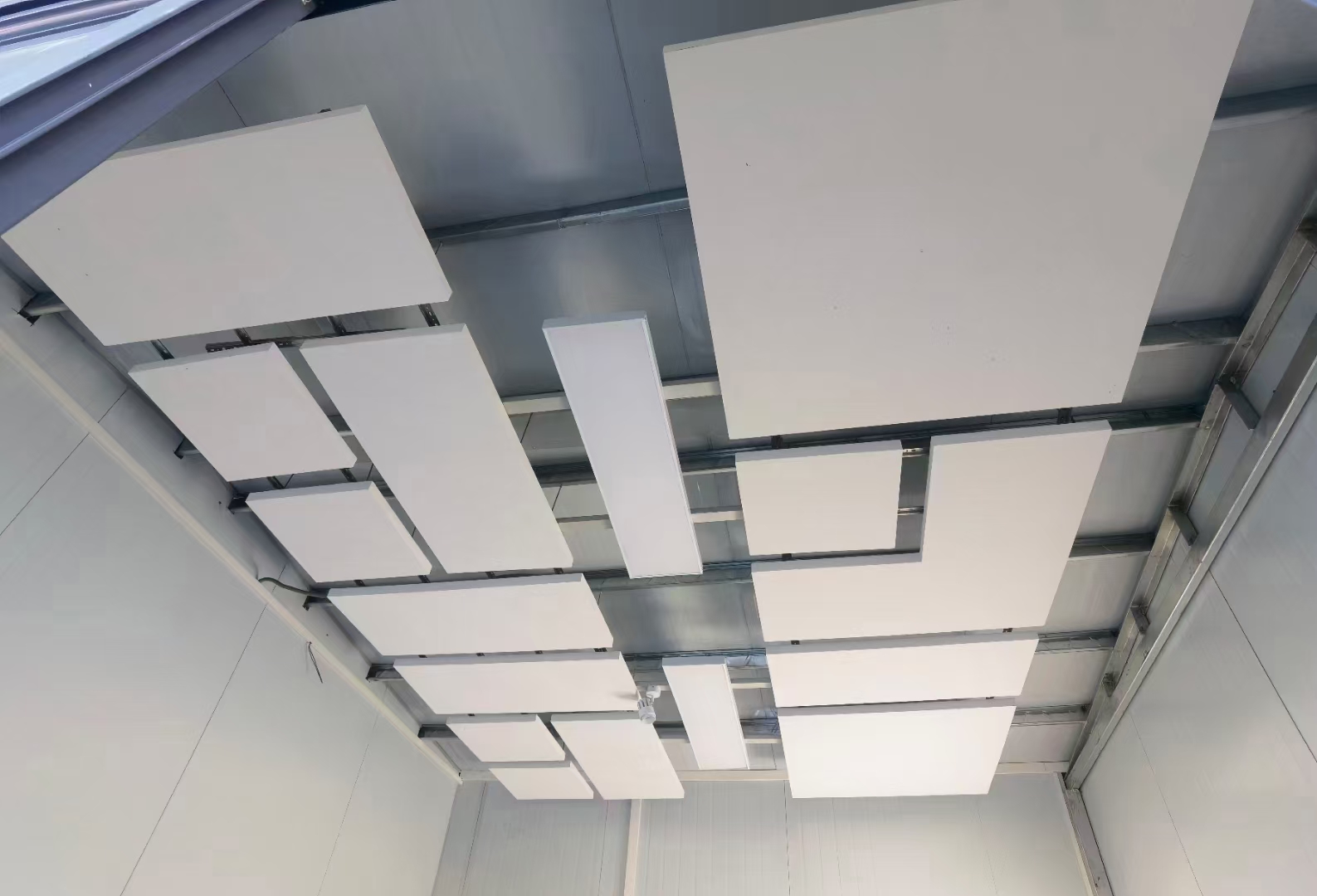 Sound Absoption Fiberglass Acoustic Ceiling Panels