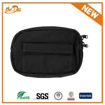 black nylon belt pouch for men