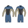 Seaskin Mens Back Zip Long Sleeve Diving Wetsuits