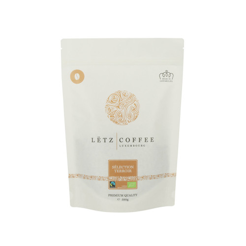 Impression colorée Matériaux biodégradables 16 oz Sacs de café avec vanne