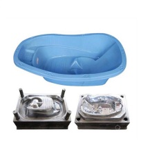 Plastic baby childen bath showering basin injection mould