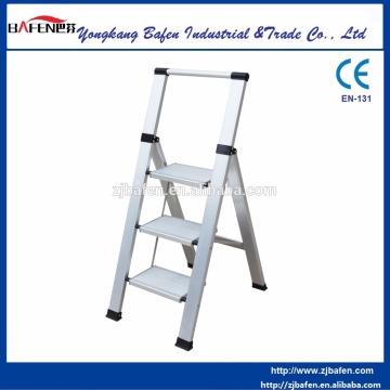 producing 3 step ladder with handrail