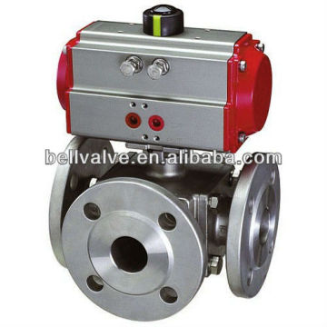 V Version Pneumatic 3-way Control Valve