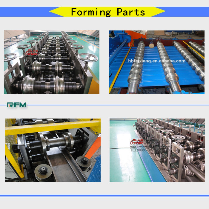 H holes roller shutter door roll forming machine