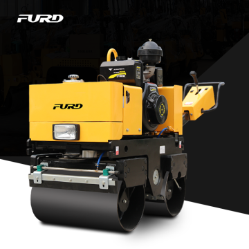 คุณภาพดีกว่า 800 กิโลกรัม Mini Road Roller Vibrator Compactor