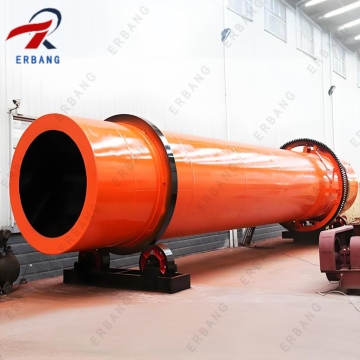 Innovative Hanging Structure Carbon Drying Rotary Kiln in Limited Areas