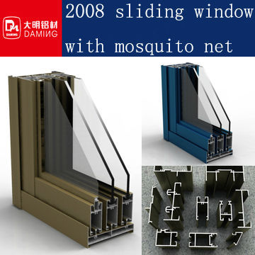 2008-IV aluminum house windows manufacturer