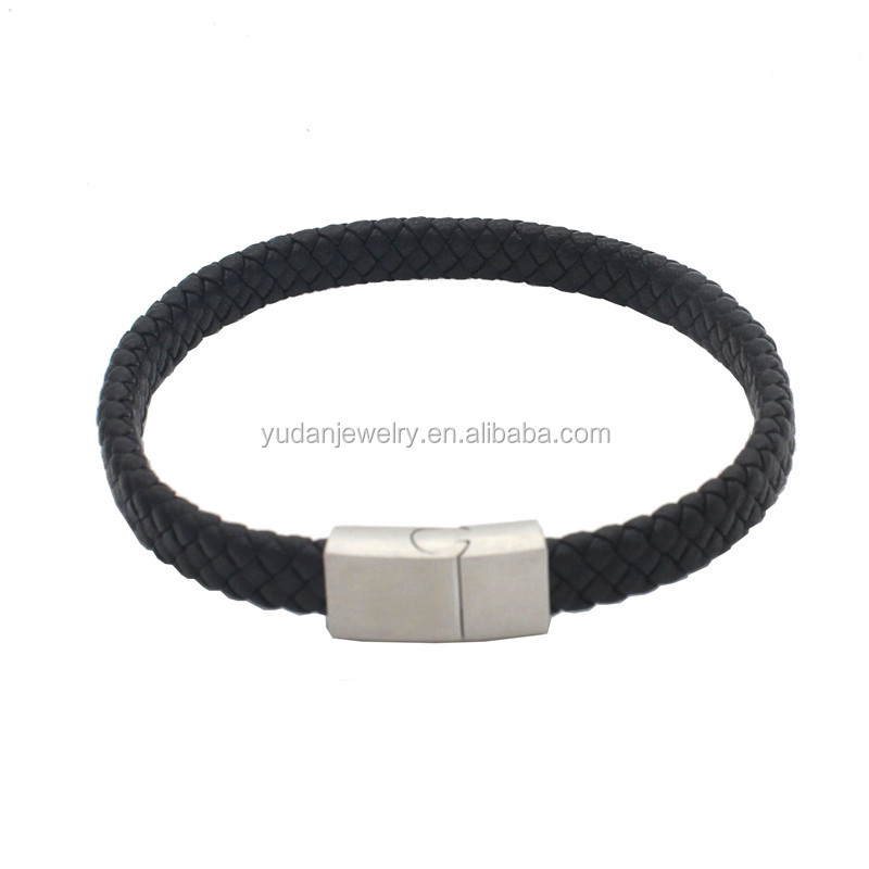 China Manufacturer wholesale buckle leather bracelet