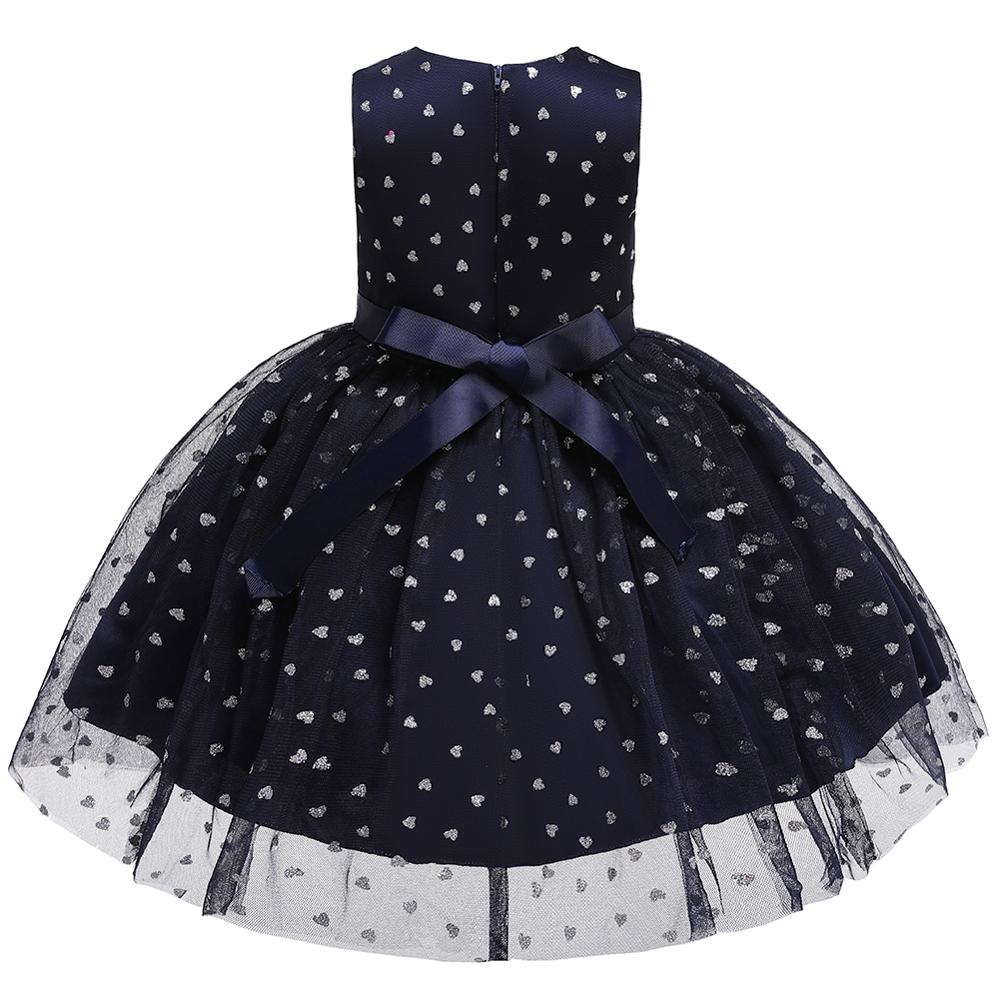 2019 hot sale baby children party frocks girls demin yarn dress design