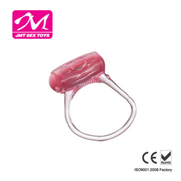 TPR Jelly Mens Penis Ring Vibrator