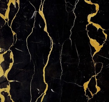 Italian black and gold flower nero portoro marble slabs