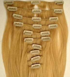 clips in hair weft