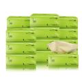 Soft Dry Wipes 200 Count Natural Bamboo Tissues