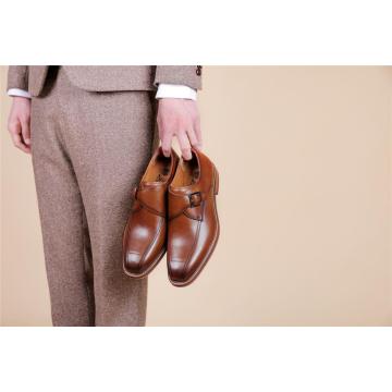 MEN'S STRAP BUCKLE SHOES