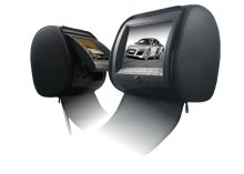 High Resolution Car Headrest Dvd Players Usb / Fm /sd With Sony Lens