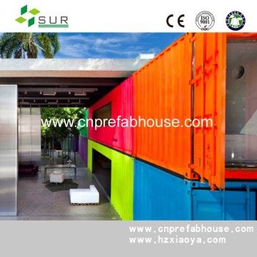 Popular low cost construction site panel container house