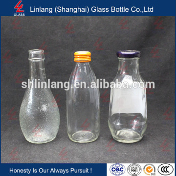 Wholesale Factory China Soda Glass Bottle with Can Cap