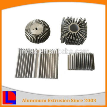 Custom Extruded Aluminum Profile Heat Sink Water Cooled Heat Sink