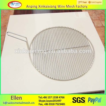 China supplier stainless steel barbecue wire mesh for roast/round barbecue mesh