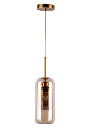 Glass shade energy saving edison bulb pendant lamp