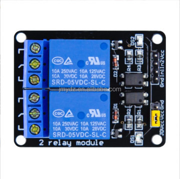 Stock 2-Channel Relay Module Relay Expansion Board