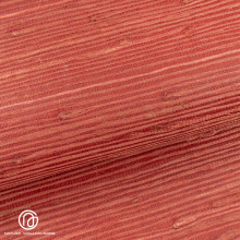 Handcrafted Hemp Wallpaper in Multi-Color Warm Tones