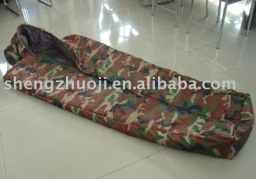 camouflage sleeping bag, military sleeping bag