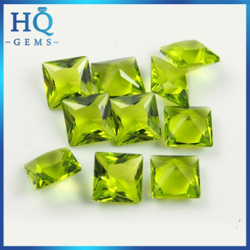 10*10mm Princess cut Square Glass Crystal Stone