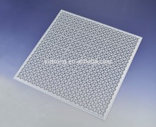 Decorative ABS air grille ceiling diffuser with filter
