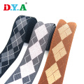 Graphic jacquard waistband elastic for garment