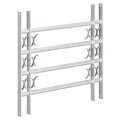 Galvanized Steel Burglar Protection Extendable Window Grille