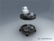 Custom clear acrylic coffee table acrylic side table