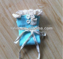 100%cotton lace boot socks