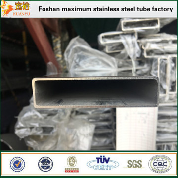 Stainless steel rectangle pipe 316 large diameter pipe