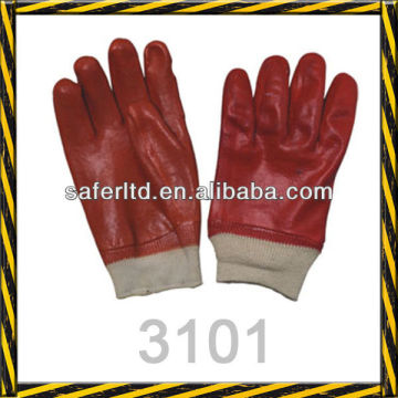 PVC Oil and Chemical resistant gloves