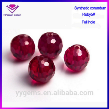 created ruby provider faceted ruby gemstone beads