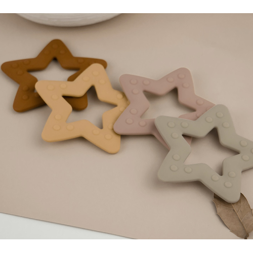 BPA Free Chewable Star Tanding Baby Teether