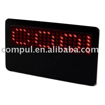 LED name badge