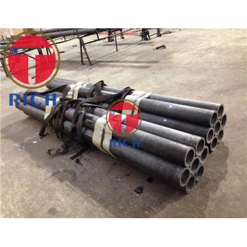 1010 1020 1045 tubos de aço sem emenda estirados a frio / laminados a alta temperatura para a maquinaria